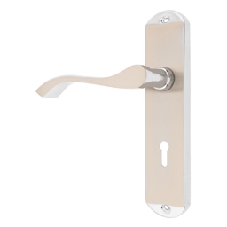 M7M10 - 2 Lever Lockset Shimmer 6"